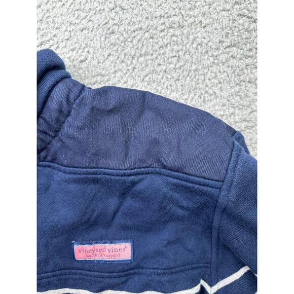 Vineyard Vines 1/4 Zip Striped Pullover Sweatshirt Mens Size L - Picture 7 of 8